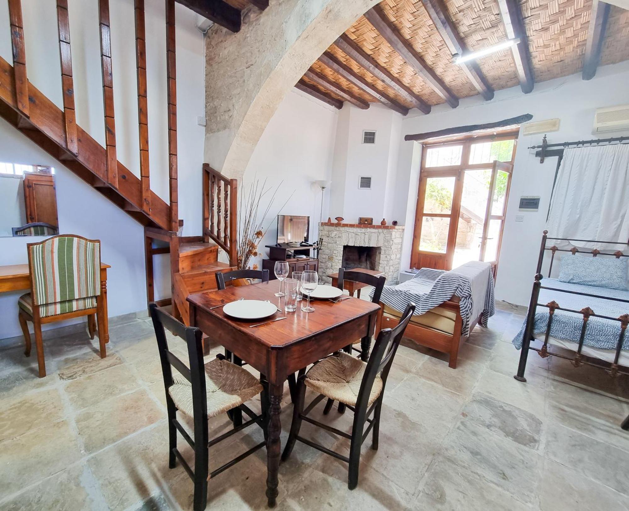 Ferienwohnung Athena'S Pool Oasis Skarinou Exterior foto