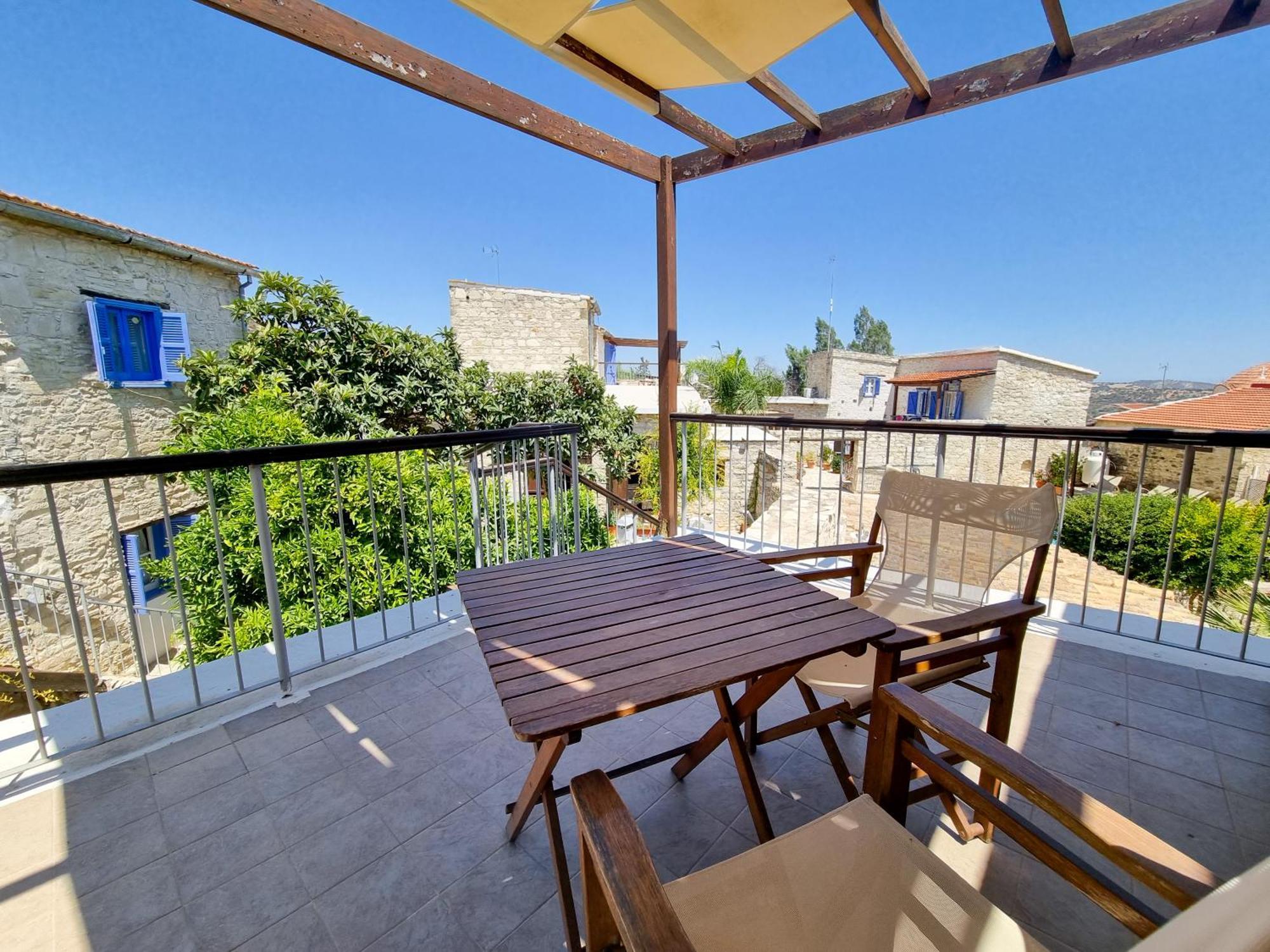 Ferienwohnung Athena'S Pool Oasis Skarinou Exterior foto